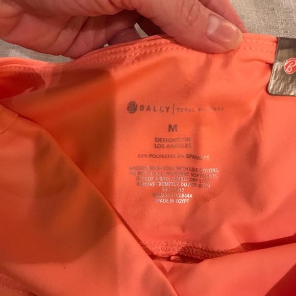 Bally Fitness Desert Rose High Rise Crop Size M - Picture 3 of 8